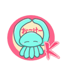 お気楽クラゲ 【 ゆらげ 】 2（個別スタンプ：10）