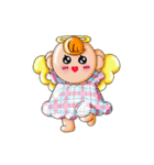 ひまわり天使（個別スタンプ：8）