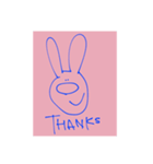 ゆるゆる手書きすたんぷぷ（個別スタンプ：1）