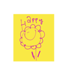 ゆるゆる手書きすたんぷぷ（個別スタンプ：2）