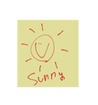 ゆるゆる手書きすたんぷぷ（個別スタンプ：5）