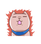 しろいーぬとおともだち（個別スタンプ：15）