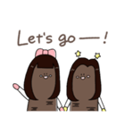 ごぼう姉妹（個別スタンプ：3）