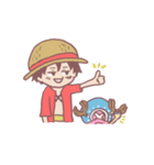 ONE PIECE ゆるっとミニキャラクター（個別スタンプ：1）