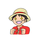 日常で使える！文字なしONE PIECE（個別スタンプ：1）