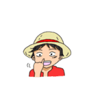 日常で使える！文字なしONE PIECE（個別スタンプ：7）