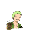 日常で使える！文字なしONE PIECE（個別スタンプ：8）