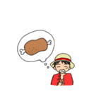 日常で使える！文字なしONE PIECE（個別スタンプ：17）