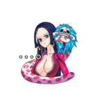 ONE PIECE ボア ハンコック（個別スタンプ：6）