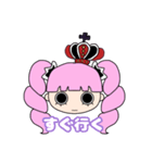 ONE PIECE かわいいペローナ（個別スタンプ：14）