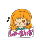 ONE PIECE りかぽっぷスタンプ（個別スタンプ：4）