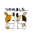 みけうさ、敬語を使う。（個別スタンプ：33）