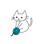 ねこは液体（個別スタンプ：1）