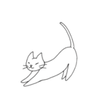 ねこは液体（個別スタンプ：2）