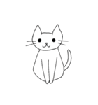 ねこは液体（個別スタンプ：4）