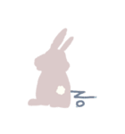 うさぎのような...（個別スタンプ：21）