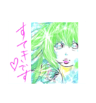 レモン手書き♥️尊敬する先輩に送る言葉（個別スタンプ：7）