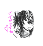 レモン手書き♥️尊敬する先輩に送る言葉（個別スタンプ：8）