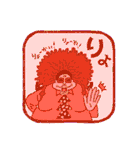 ハンコ風ヴィランズ＋【ONE PIECE】（個別スタンプ：9）