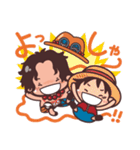 【エースがいっぱい！！2】ONE PIECE（個別スタンプ：7）