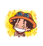 【エースがいっぱい！！2】ONE PIECE（個別スタンプ：16）