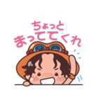 【エースがいっぱい！！2】ONE PIECE（個別スタンプ：19）