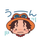 【エースがいっぱい！！2】ONE PIECE（個別スタンプ：28）