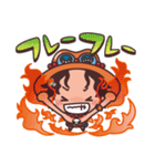 【エースがいっぱい！！2】ONE PIECE（個別スタンプ：31）