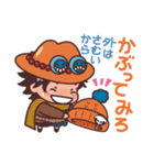 【エースがいっぱい！！2】ONE PIECE（個別スタンプ：34）