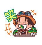 【エースがいっぱい！！2】ONE PIECE（個別スタンプ：39）