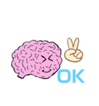 Crazy Brain〜（イカれた脳みそ）会話版（個別スタンプ：5）