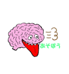 Crazy Brain〜（イカれた脳みそ）会話版（個別スタンプ：10）