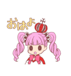 かわいいペローナと仲間たち(ONE PIECE)（個別スタンプ：1）