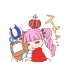 かわいいペローナと仲間たち(ONE PIECE)（個別スタンプ：4）