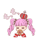 かわいいペローナと仲間たち(ONE PIECE)（個別スタンプ：17）