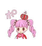 かわいいペローナと仲間たち(ONE PIECE)（個別スタンプ：23）