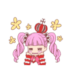かわいいペローナと仲間たち(ONE PIECE)（個別スタンプ：24）