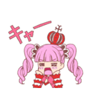 かわいいペローナと仲間たち(ONE PIECE)（個別スタンプ：26）