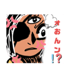 手描き漫画 妖怪少年スタンプ（個別スタンプ：2）