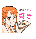 ONE PIECE 納豆好きの一味（個別スタンプ：6）