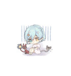 あったかラテ（個別スタンプ：4）