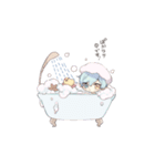 あったかラテ（個別スタンプ：7）