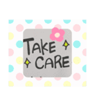 シンプル英語を楽しみましょう☆（個別スタンプ：26）