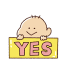 テンのゆるゆるスタンプ（個別スタンプ：3）
