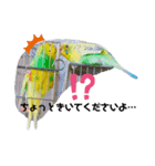セキセイインコのさくらちゃん（個別スタンプ：3）