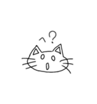 約3秒で考えられた猫（個別スタンプ：13）