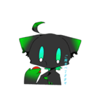 ねこ溶ける。（個別スタンプ：4）