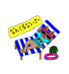 琉球どさんこしぶ猫スタンプ第1弾（個別スタンプ：15）