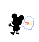 黒ねずみ（個別スタンプ：4）