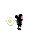 黒ねずみ（個別スタンプ：8）